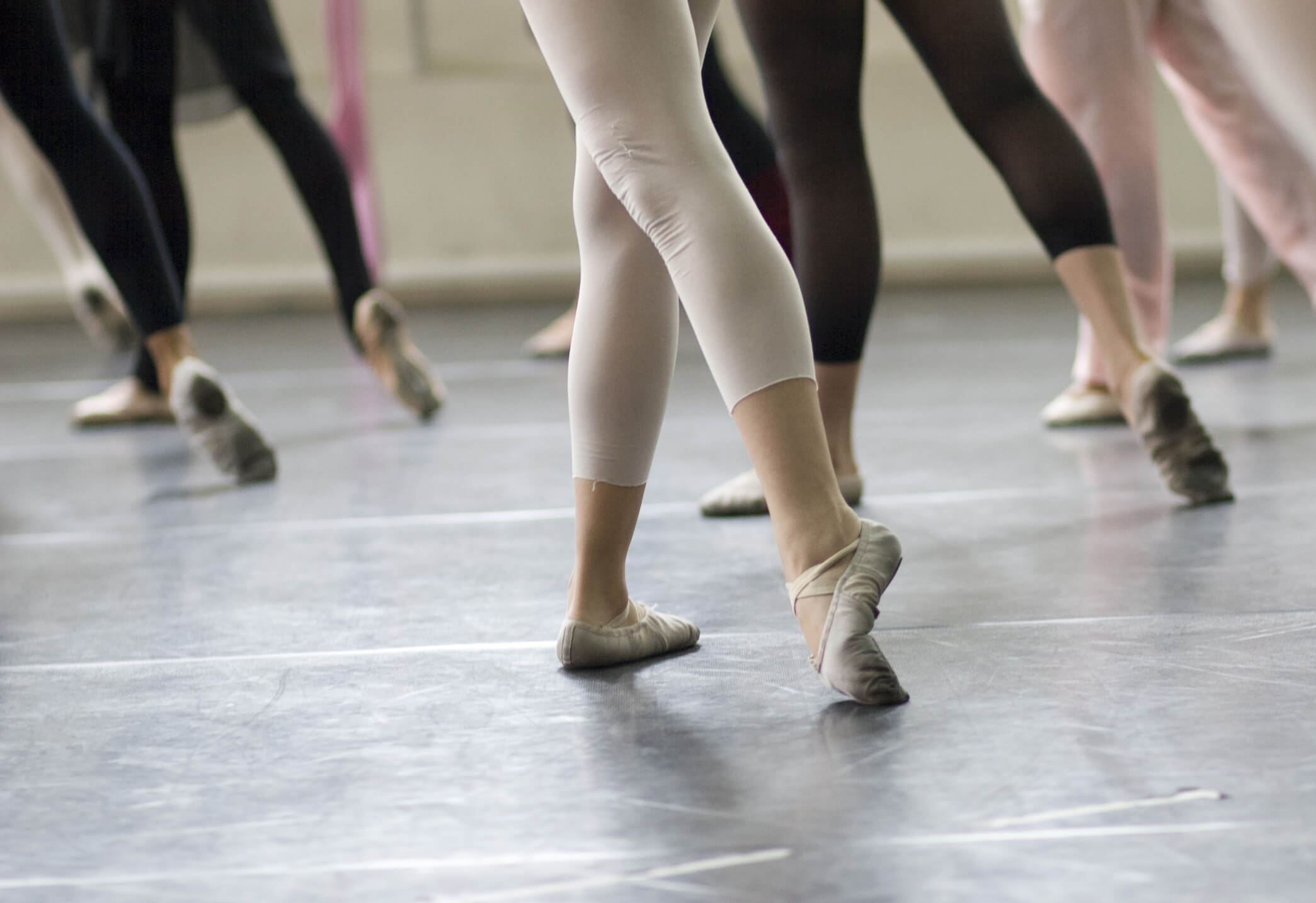 Ballet dance practice. Ballet dancers practice for Swan Lake